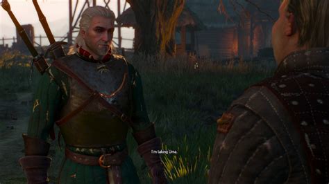 tell the barons sergeant uma|The Witcher 3 Story Quest 21 .
